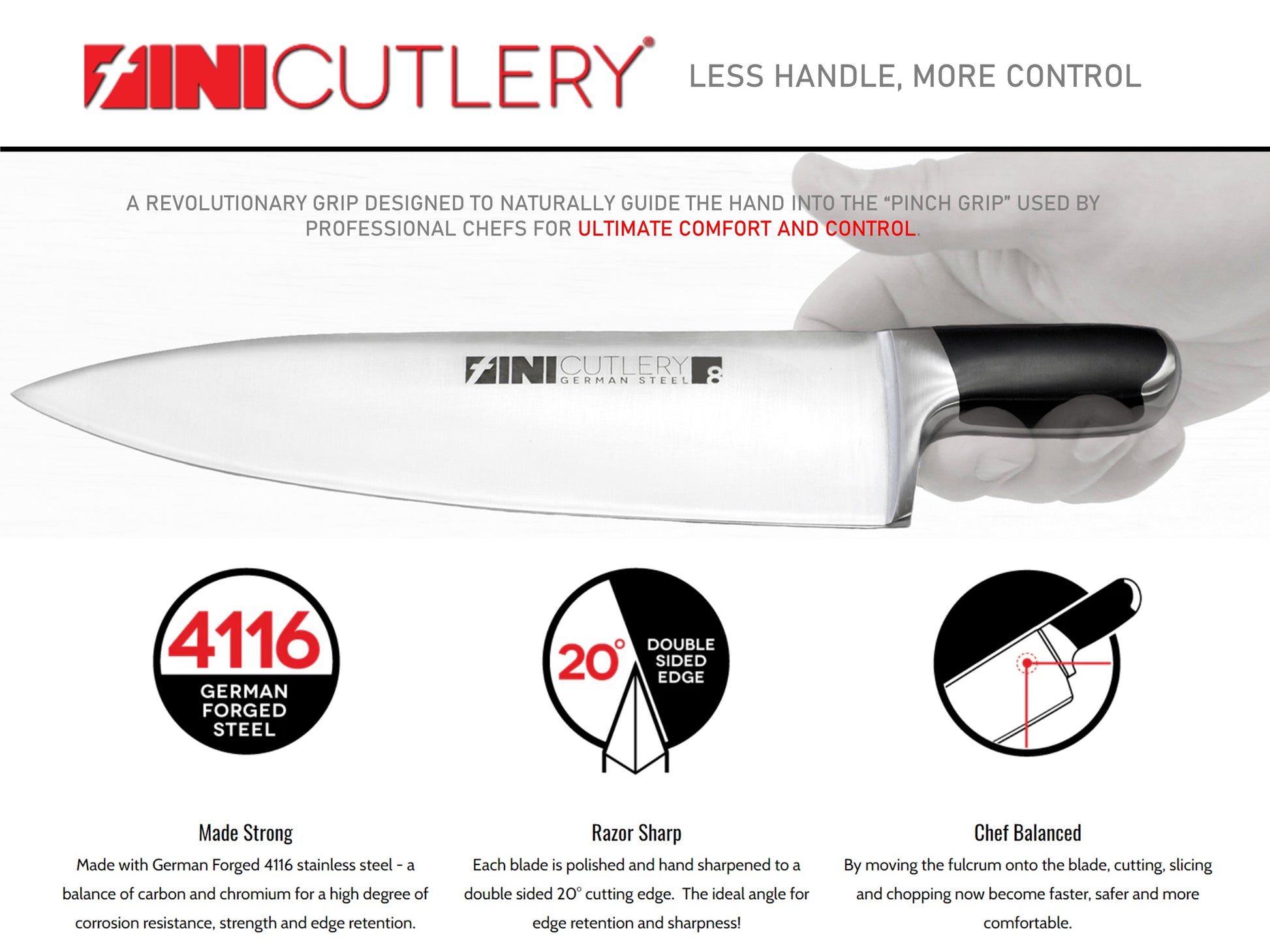 Cold Steel 8 Chef's Knife Review 
